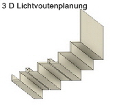 Stufenprofil f�r LED Beleuchtung