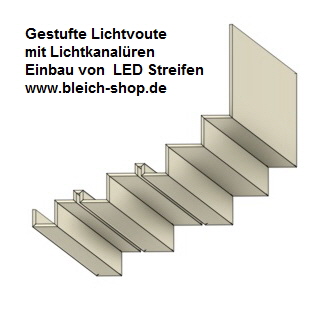 Stufenprofil f�r LED Beleuchtung1